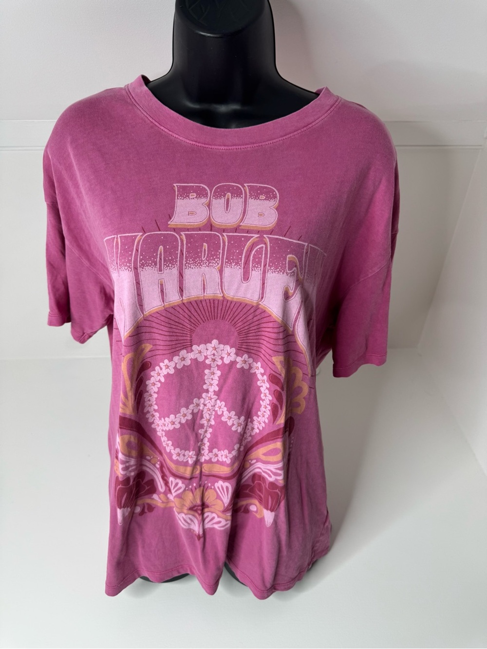 American Eagle Outfitters Pink AE Band Tee - Picture 7 of 8